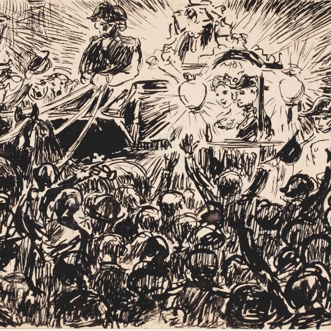 Kees van Dongen — Праздничный Амстердам: Карета