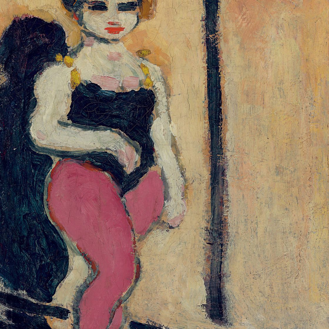 Kees van Dongen — Роковая роза с колосьями