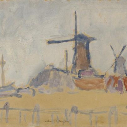 Kees van Dongen — Мулен-пре-де-Роттердам