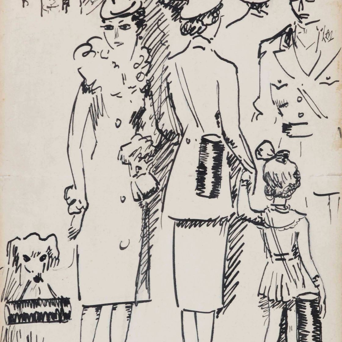 Kees van Dongen — Елисейские поля, Маски в Газе