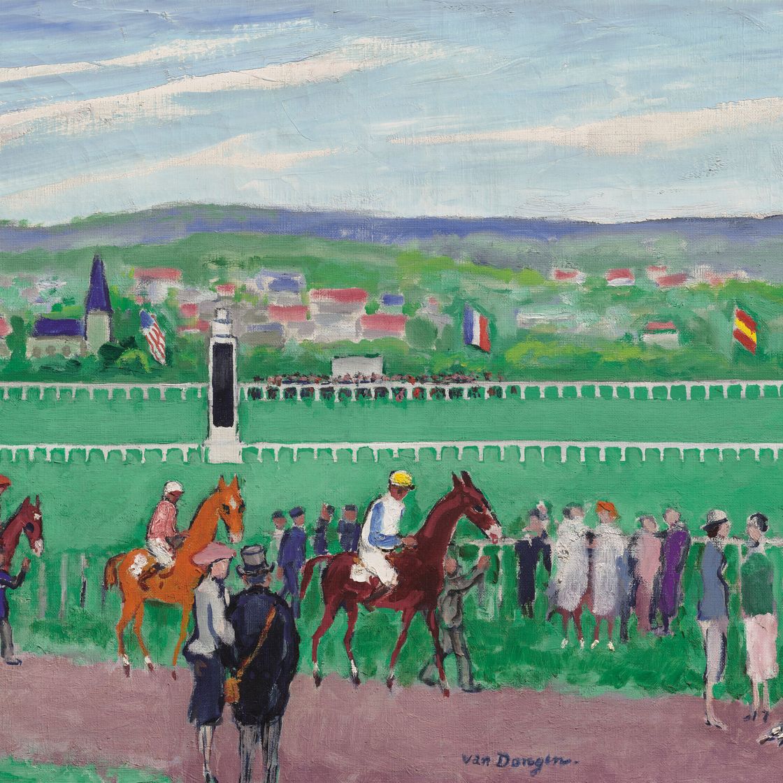 Kees van Dongen — Блюда в Довиле, изображение 1