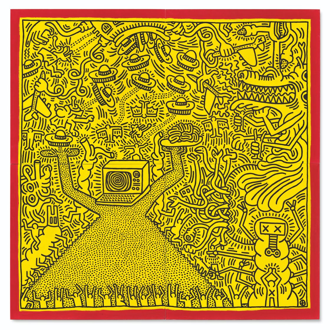 Keith Haring — Без названия, изображение 1