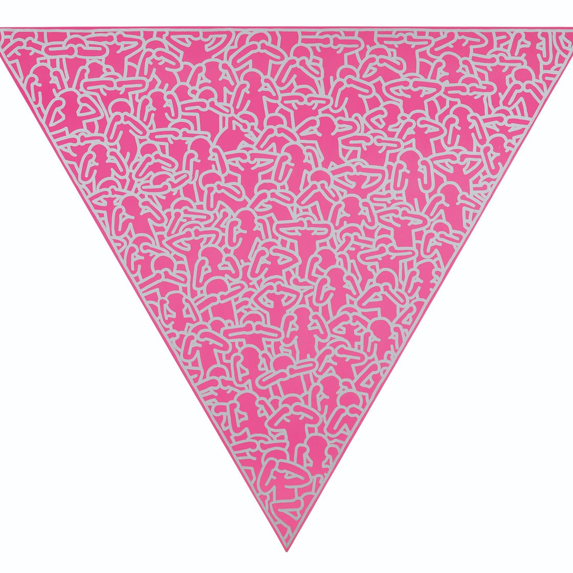 Keith Haring — Молчание = Смерть, изображение 1