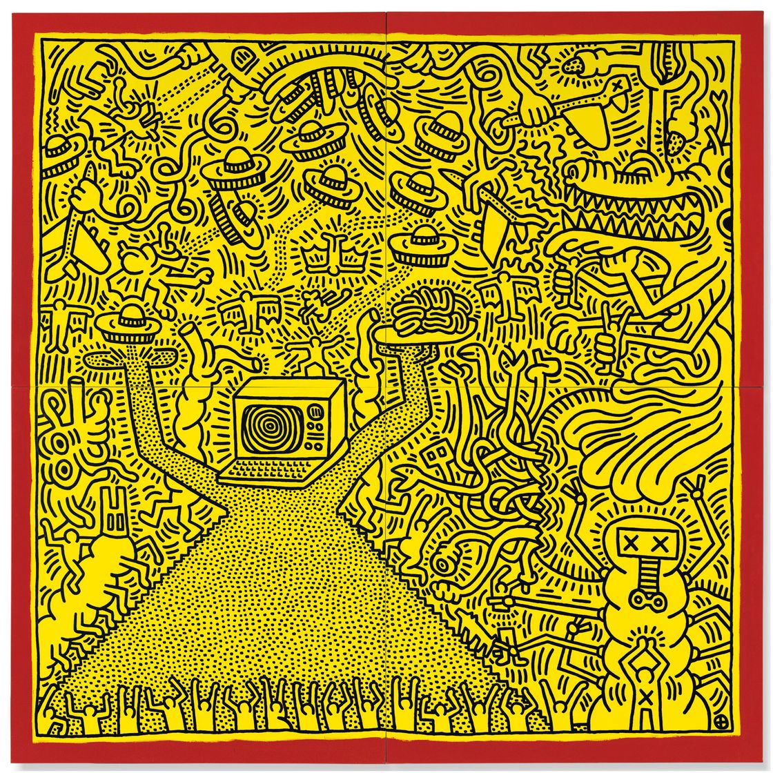 Keith Haring — Без названия
