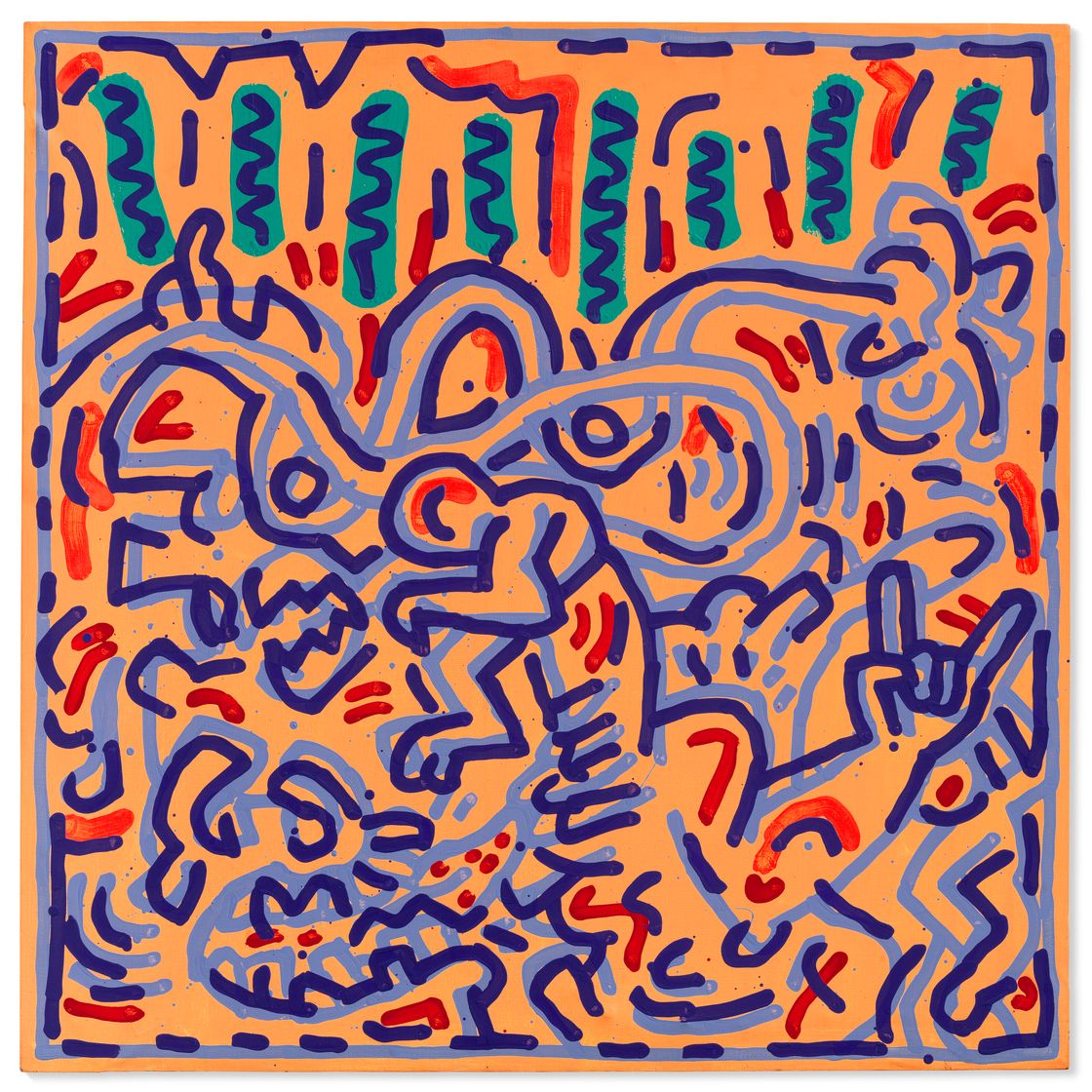 Keith Haring — Без названия, изображение 1