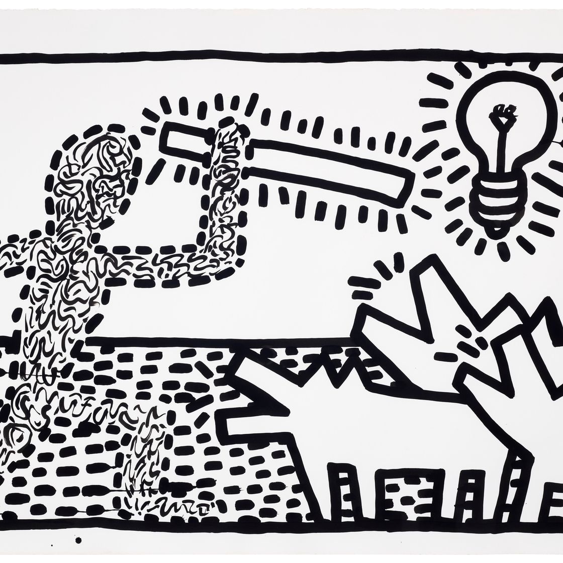 Keith Haring — Без названия, изображение 1