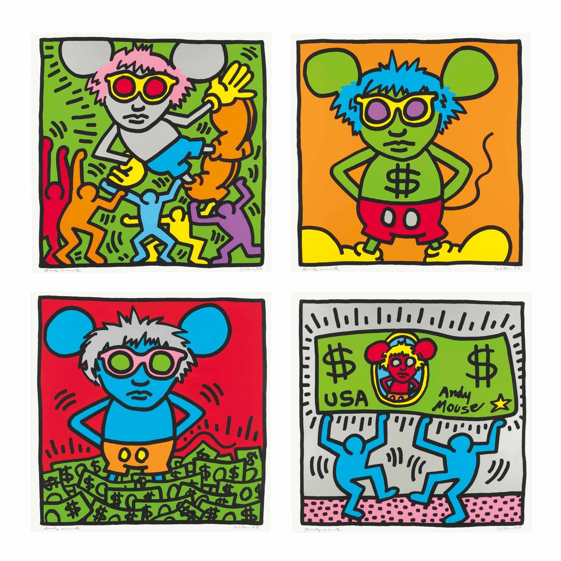 Keith Haring — Энди Маус