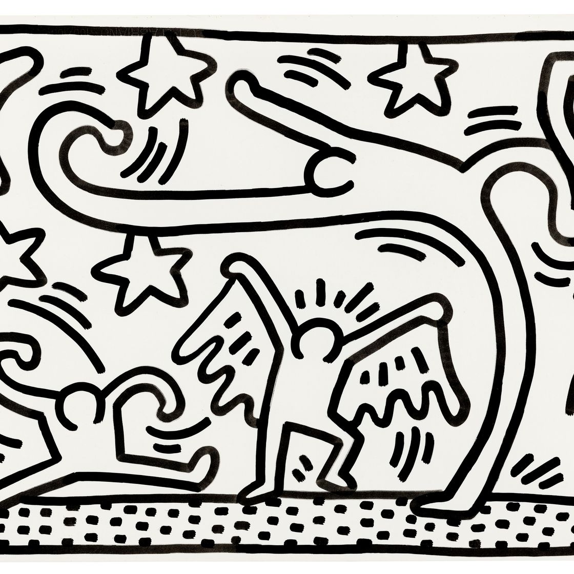 Keith Haring — Без названия, изображение 1