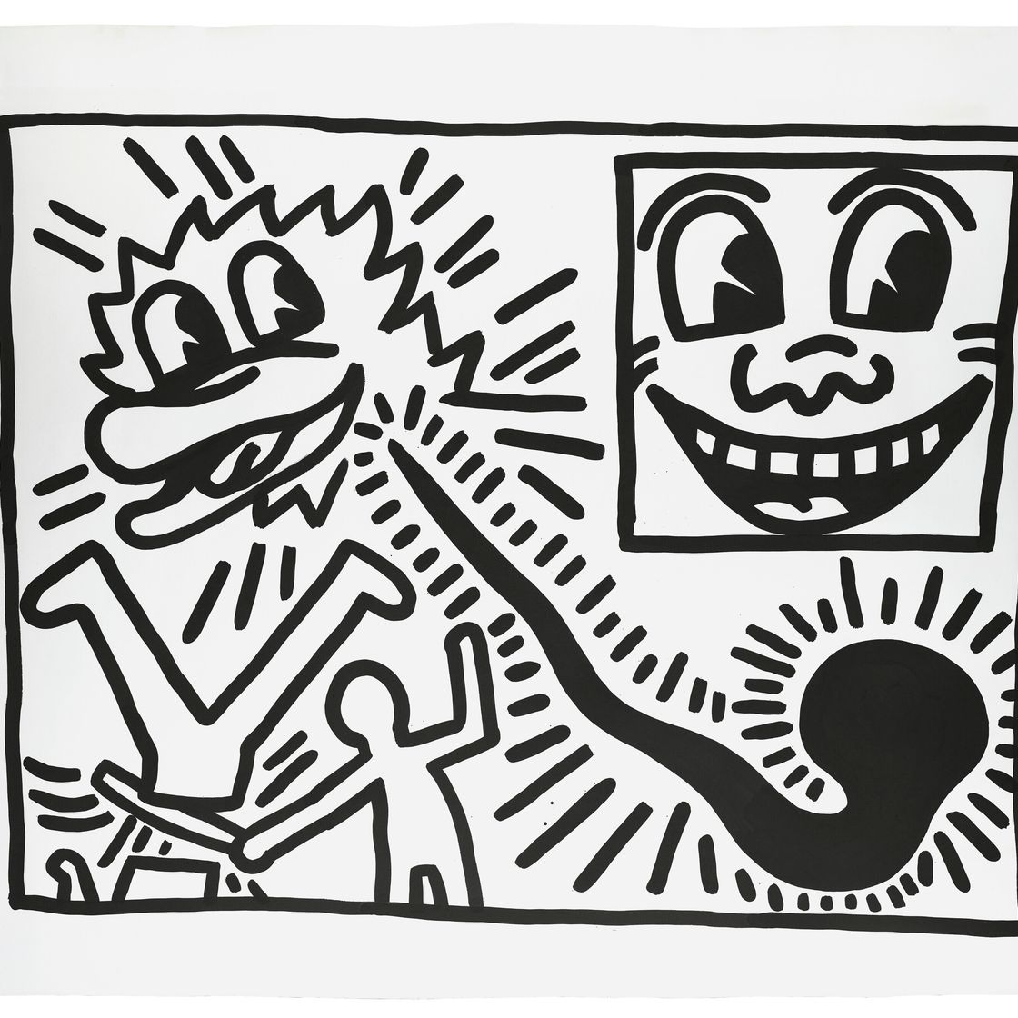 Keith Haring — Без названия, изображение 1