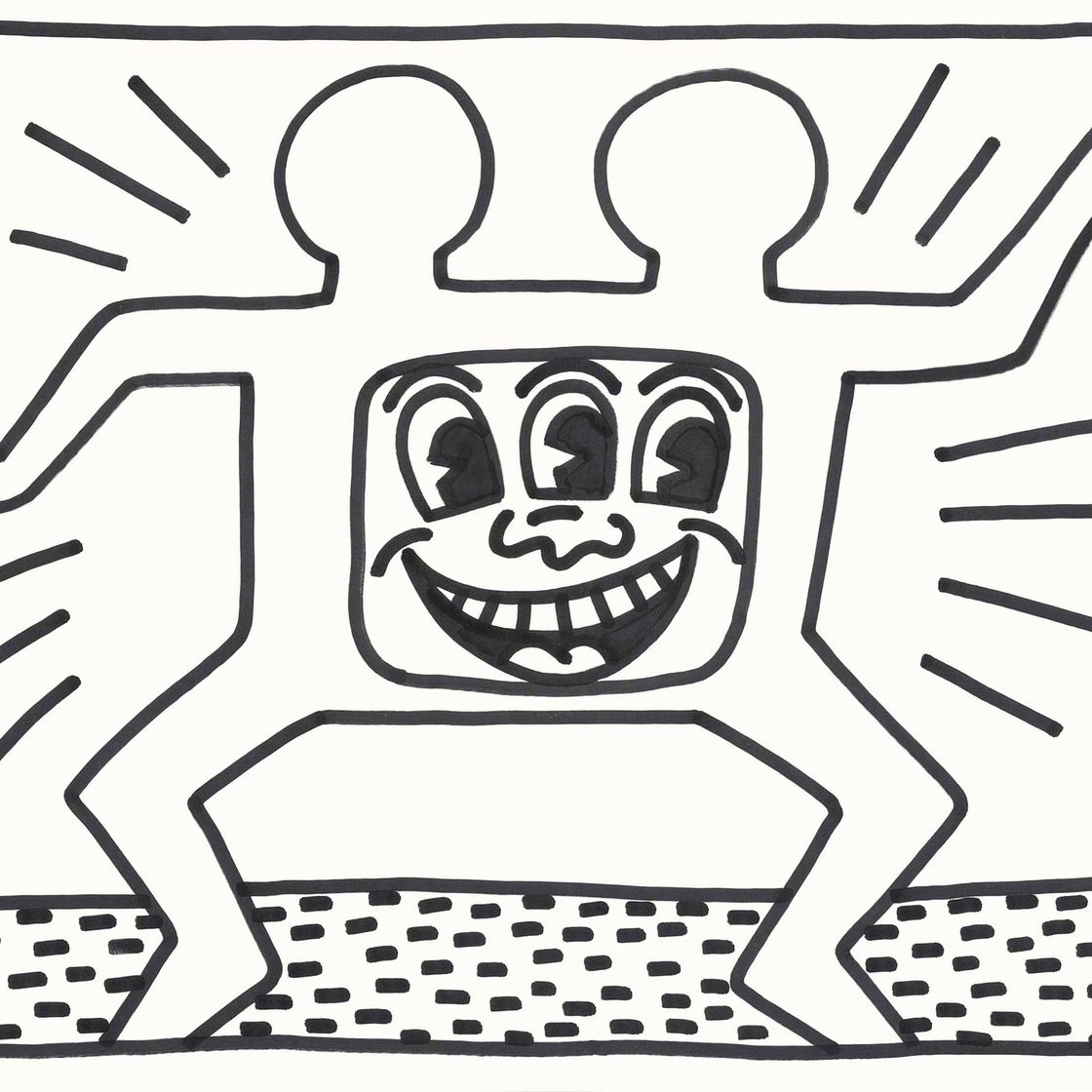 Keith Haring — Без названия