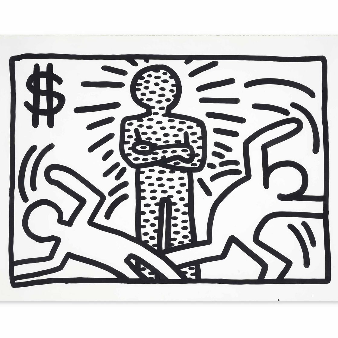 Keith Haring — Без названия