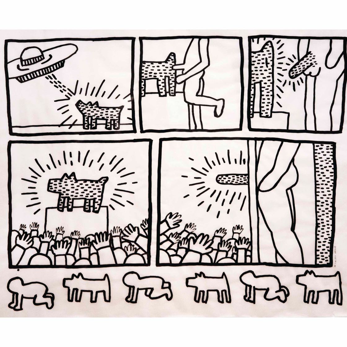 Keith Haring — Без названия