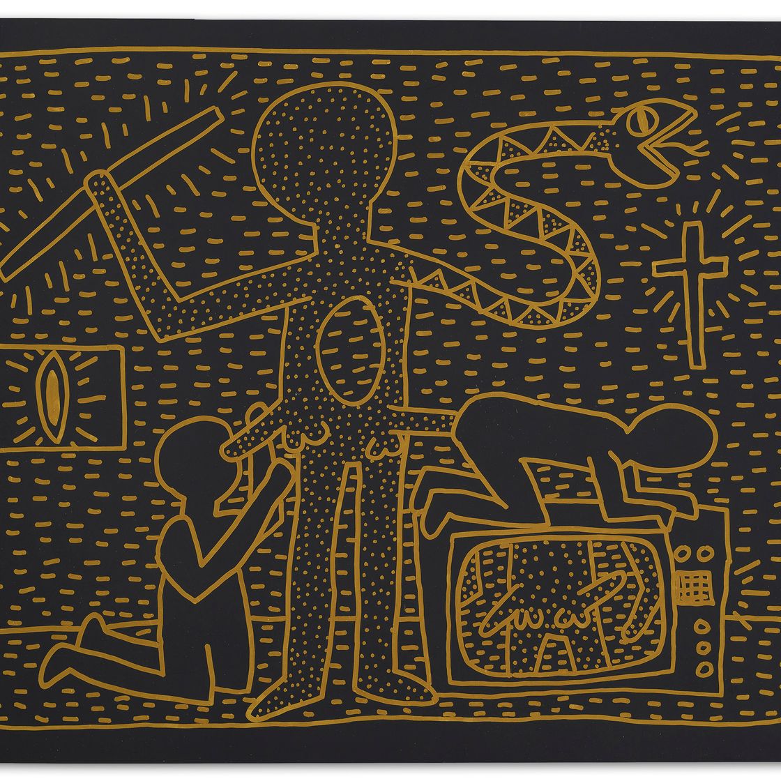 Keith Haring — Без названия (28 июня 1981), изображение 1