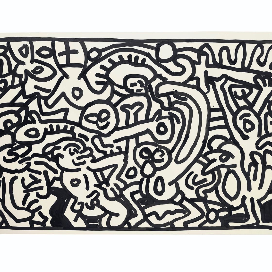 Keith Haring — Без названия