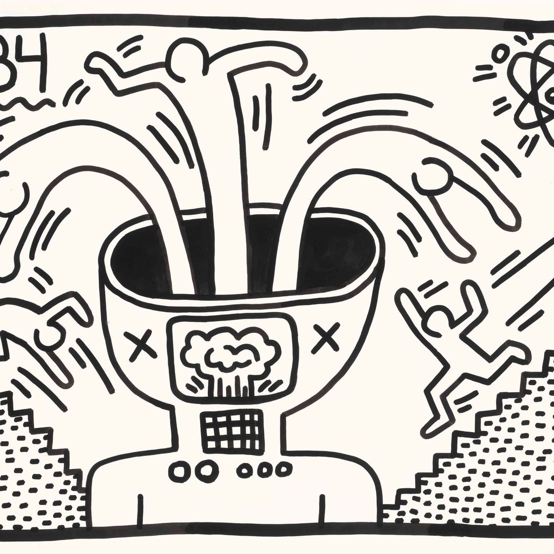 Keith Haring — Без названия