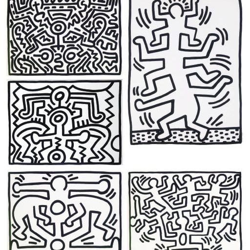 Keith Haring — Выращивание : Первое состояние