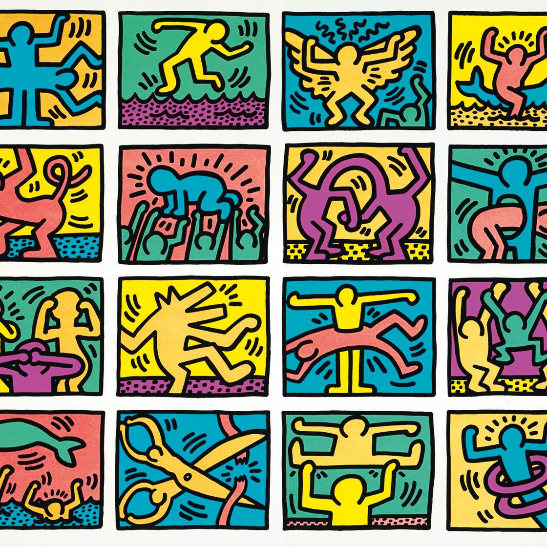 Keith Haring — Ретроспектива (стр. 120-1)