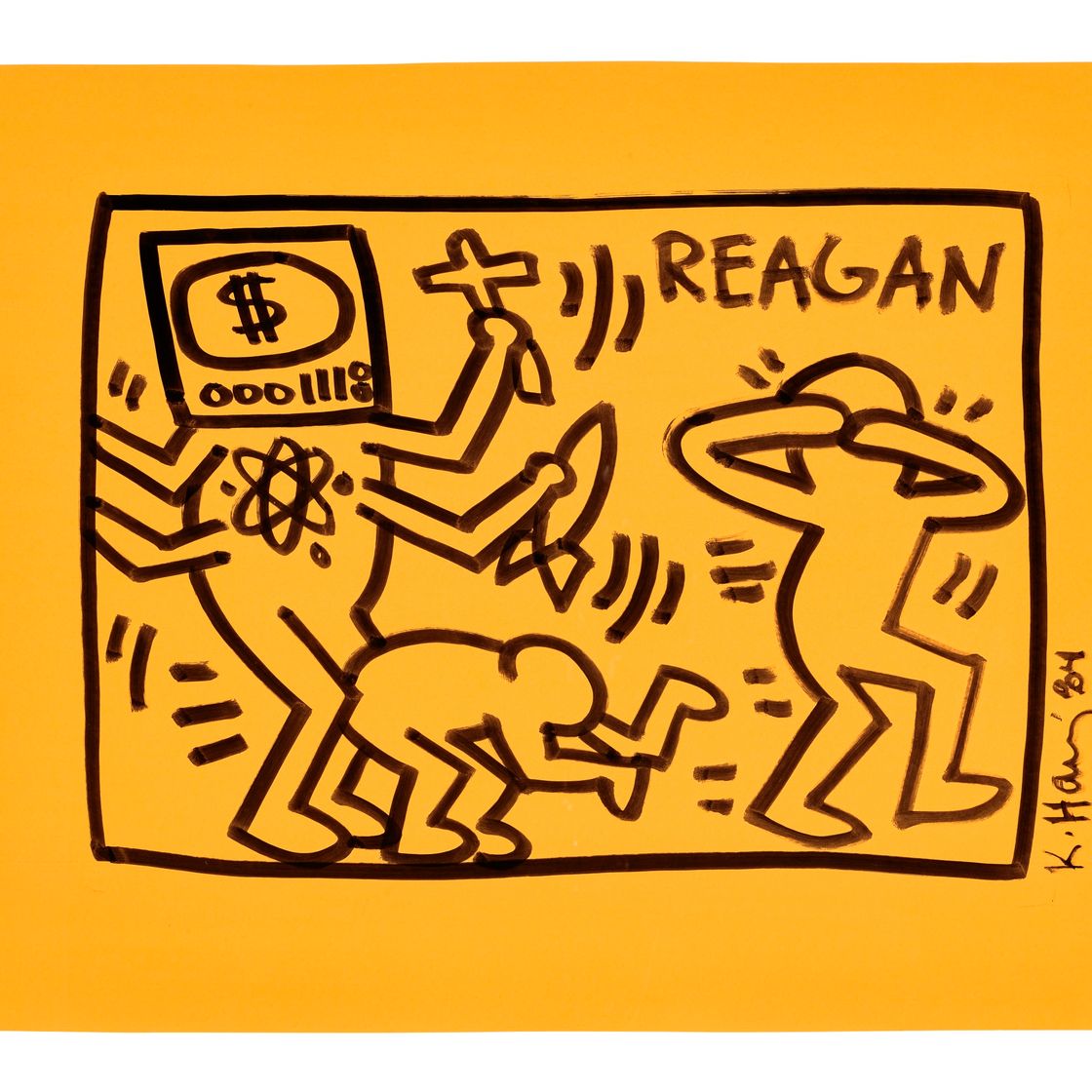 Keith Haring — Без названия, изображение 1