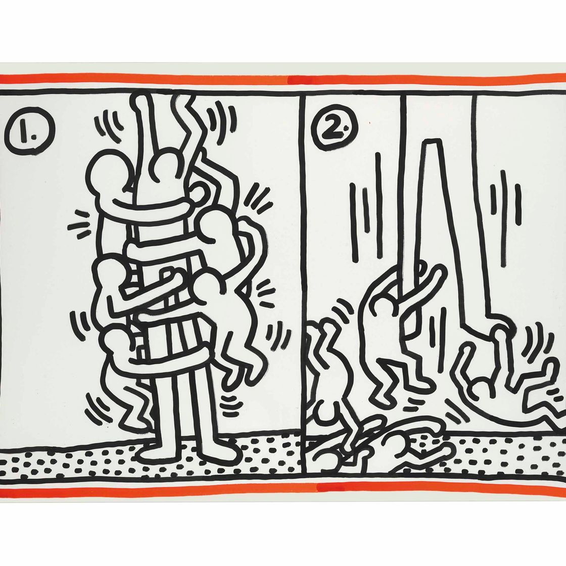 Keith Haring — Без названия