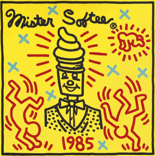 Keith Haring — Без названия (мистер Софти)