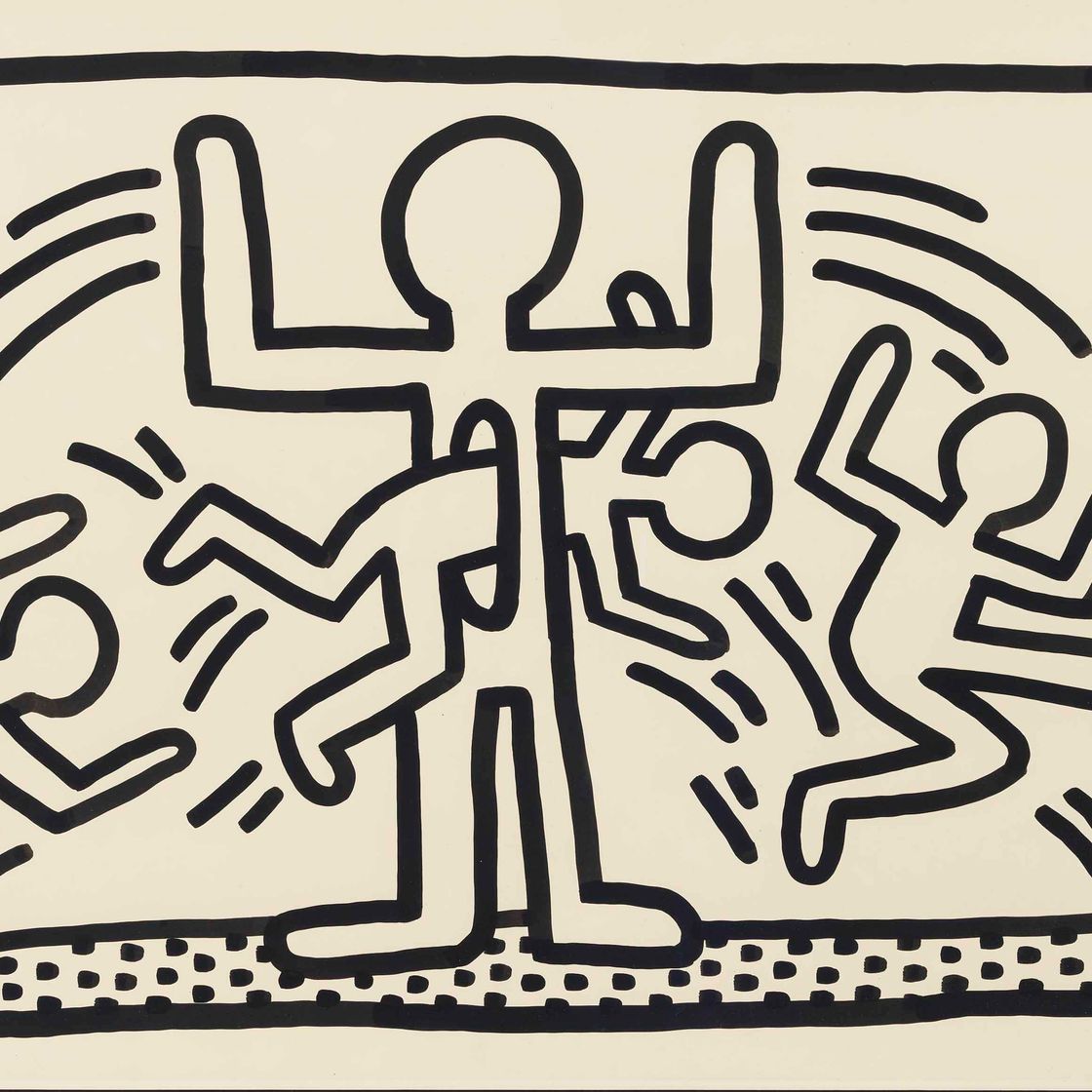 Keith Haring — Без названия