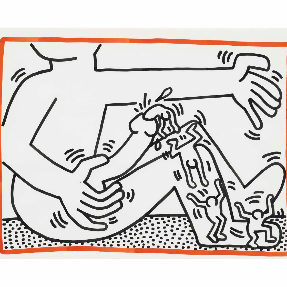 Keith Haring — Без названия