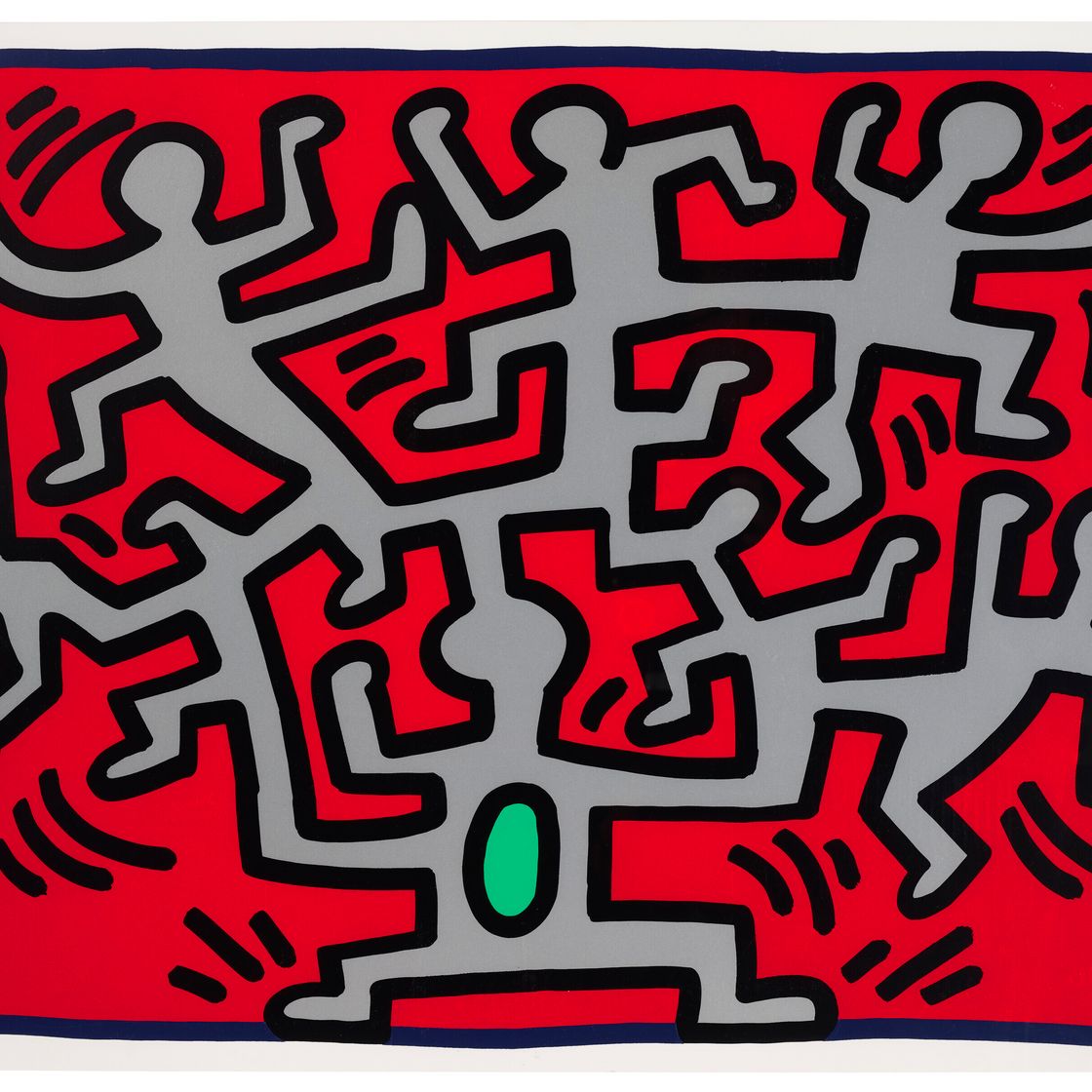 Keith Haring — Увеличение: один отпечаток, изображение 1
