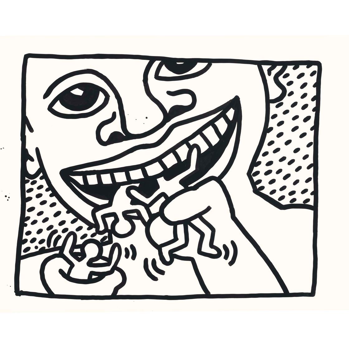Keith Haring — Без названия