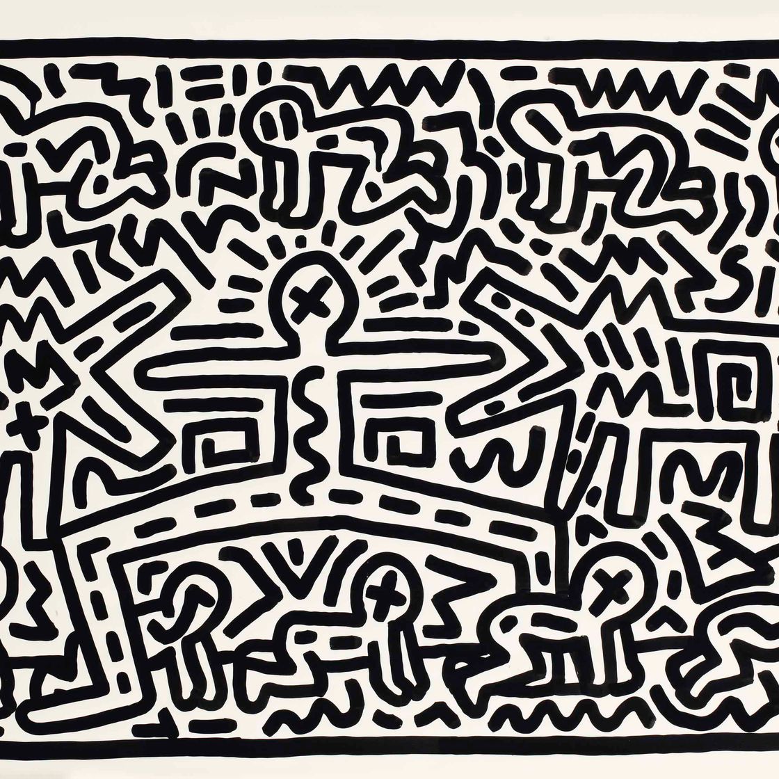 Keith Haring — Без названия