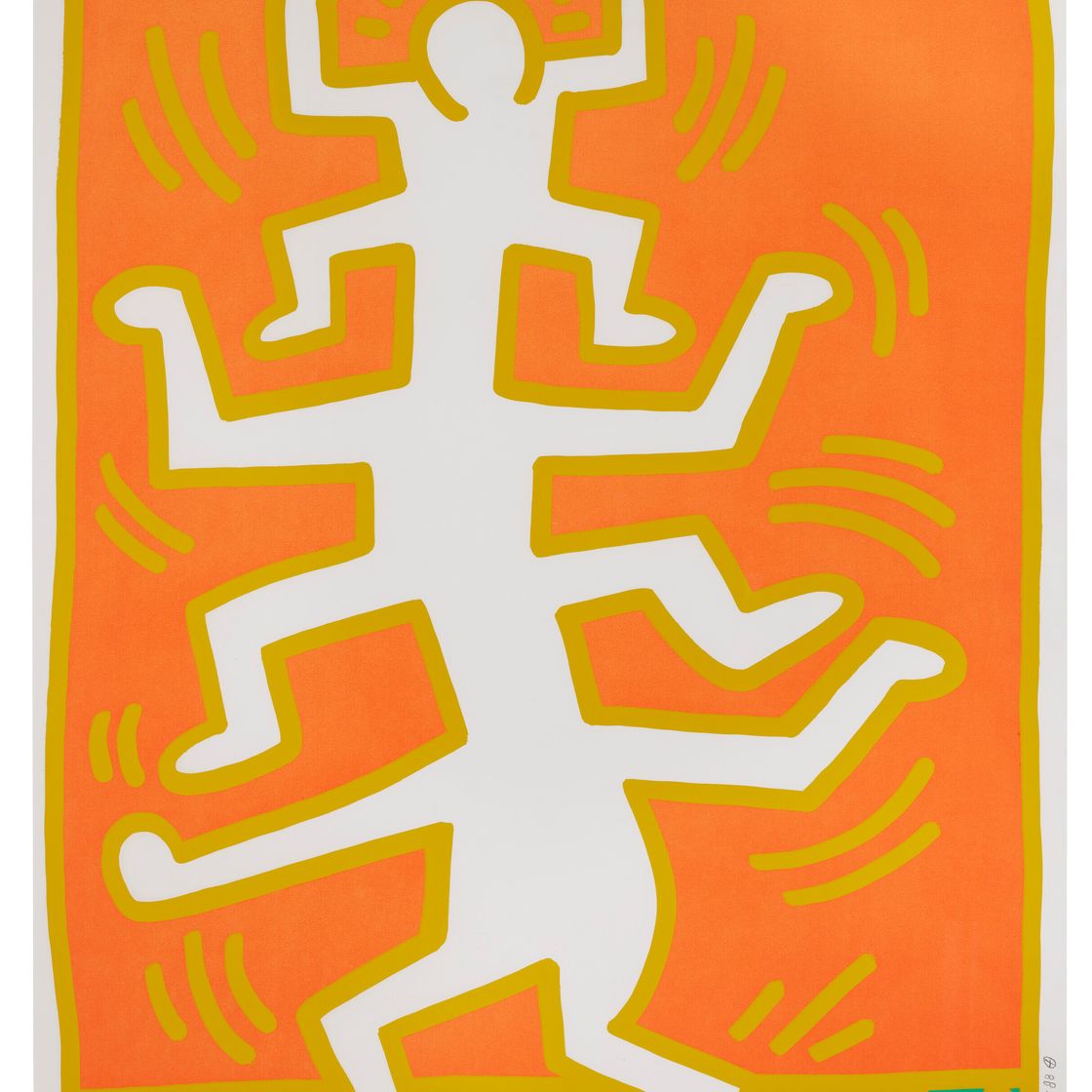 Keith Haring — Увеличение: один отпечаток, изображение 1