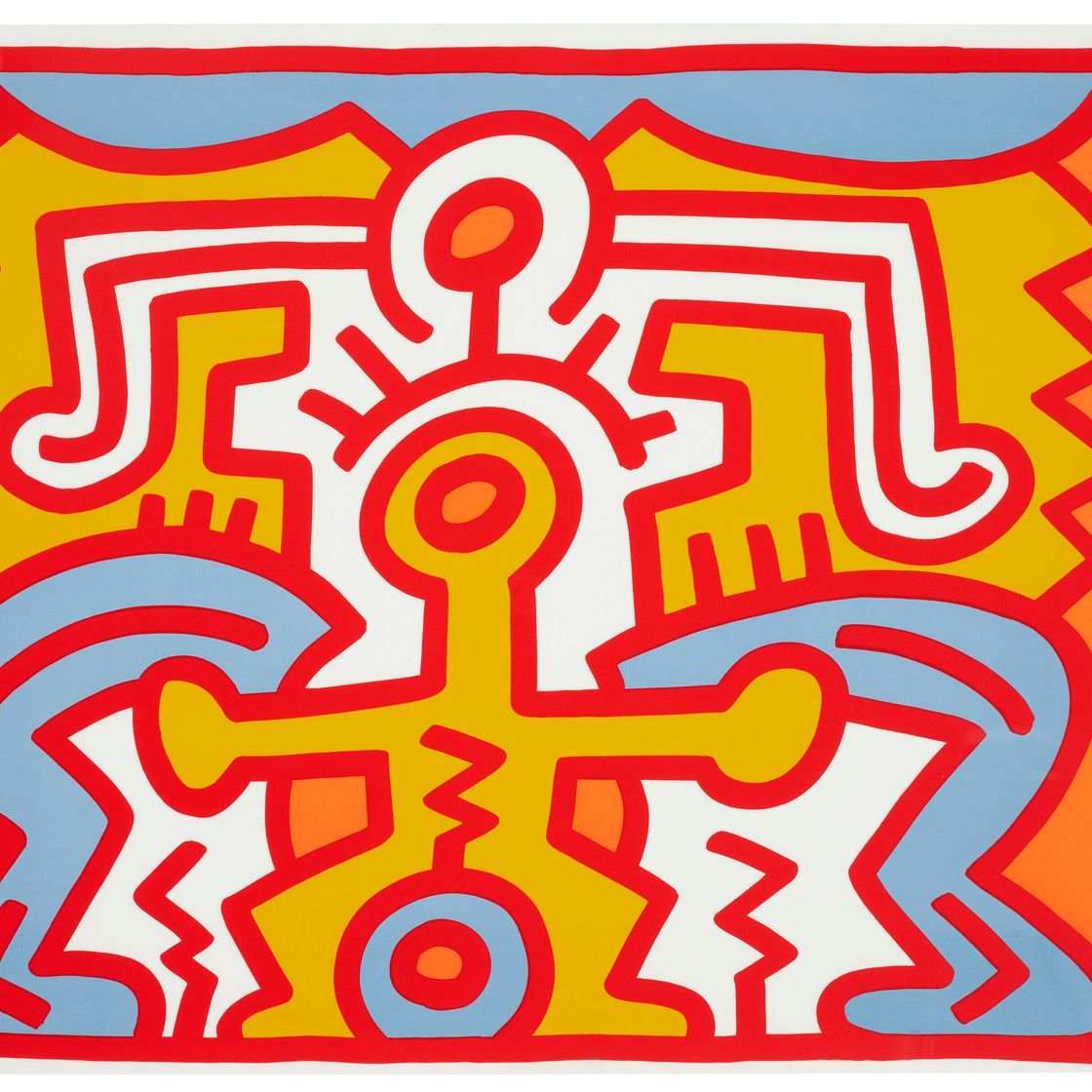 Keith Haring — Увеличение: один отпечаток, изображение 1