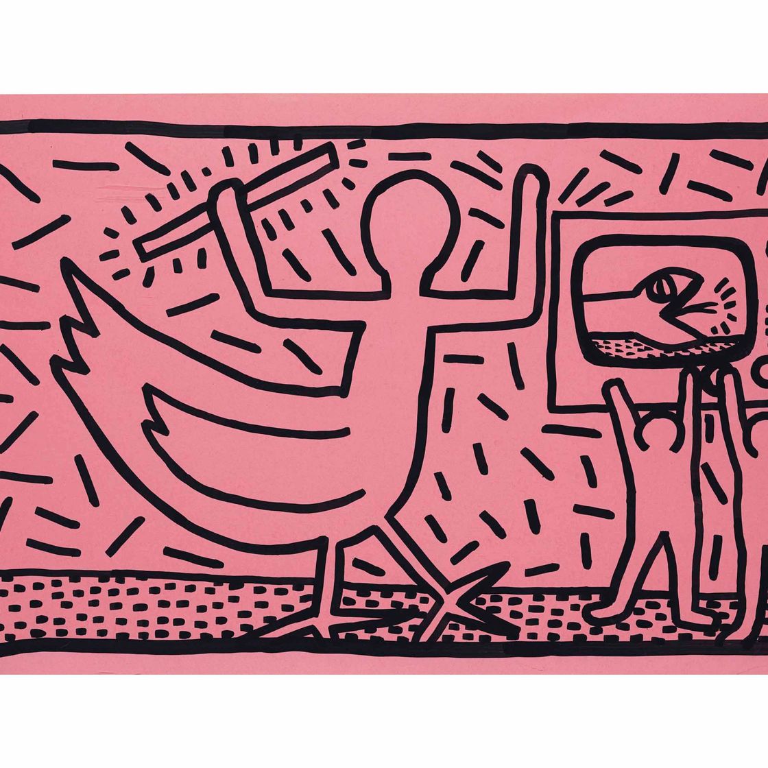 Keith Haring — Без названия