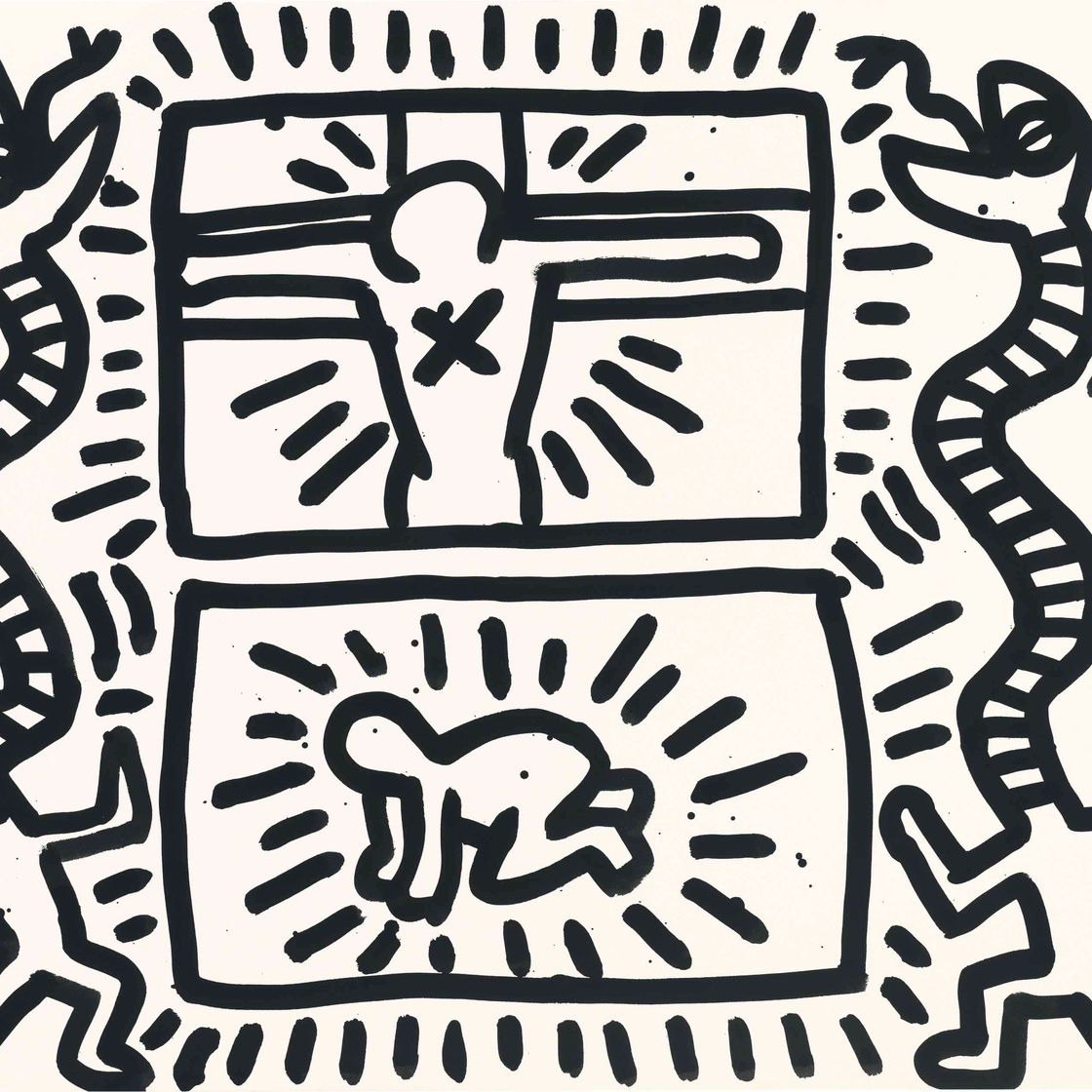 Keith Haring — Без названия