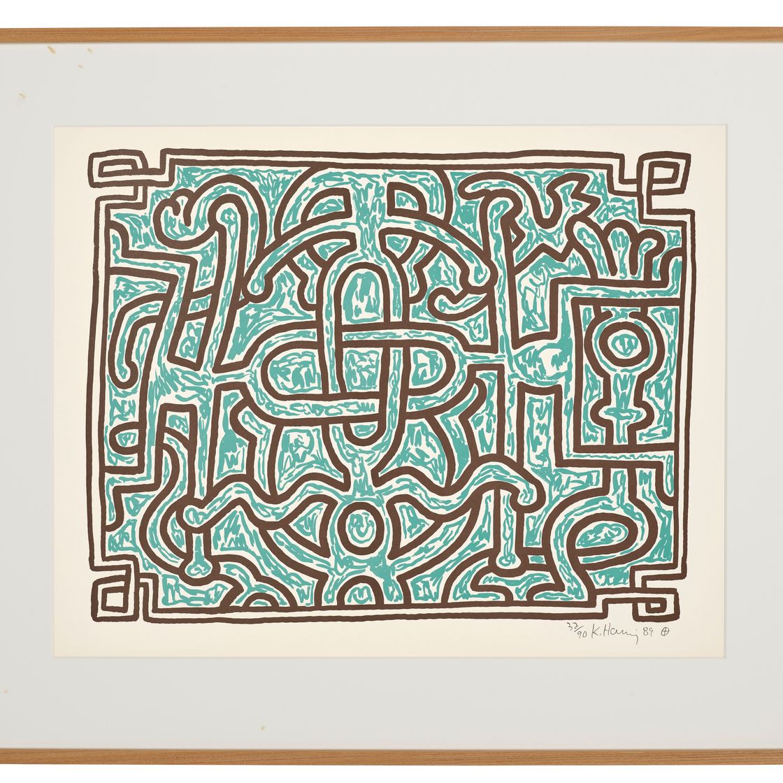 Keith Haring — Шоколадный Будда 1-5, изображение 11