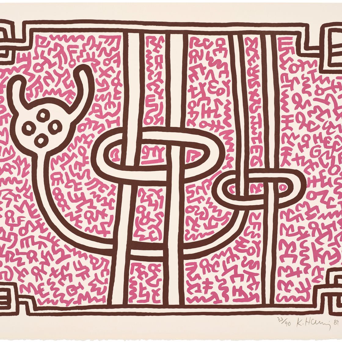 Keith Haring — Шоколадный Будда 1-5, изображение 4