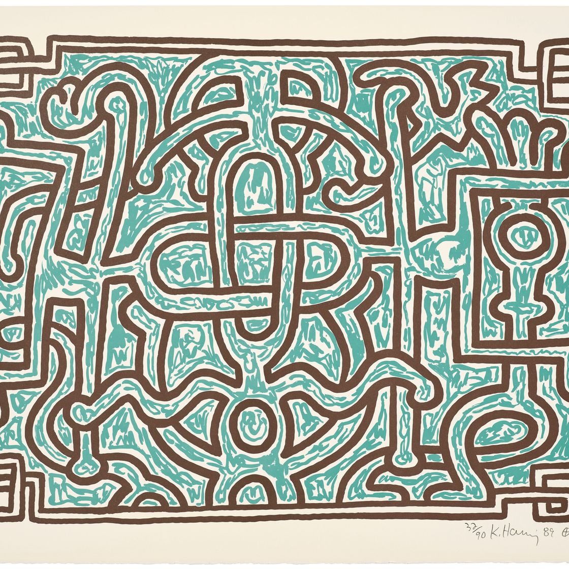 Keith Haring — Шоколадный Будда 1-5, изображение 6