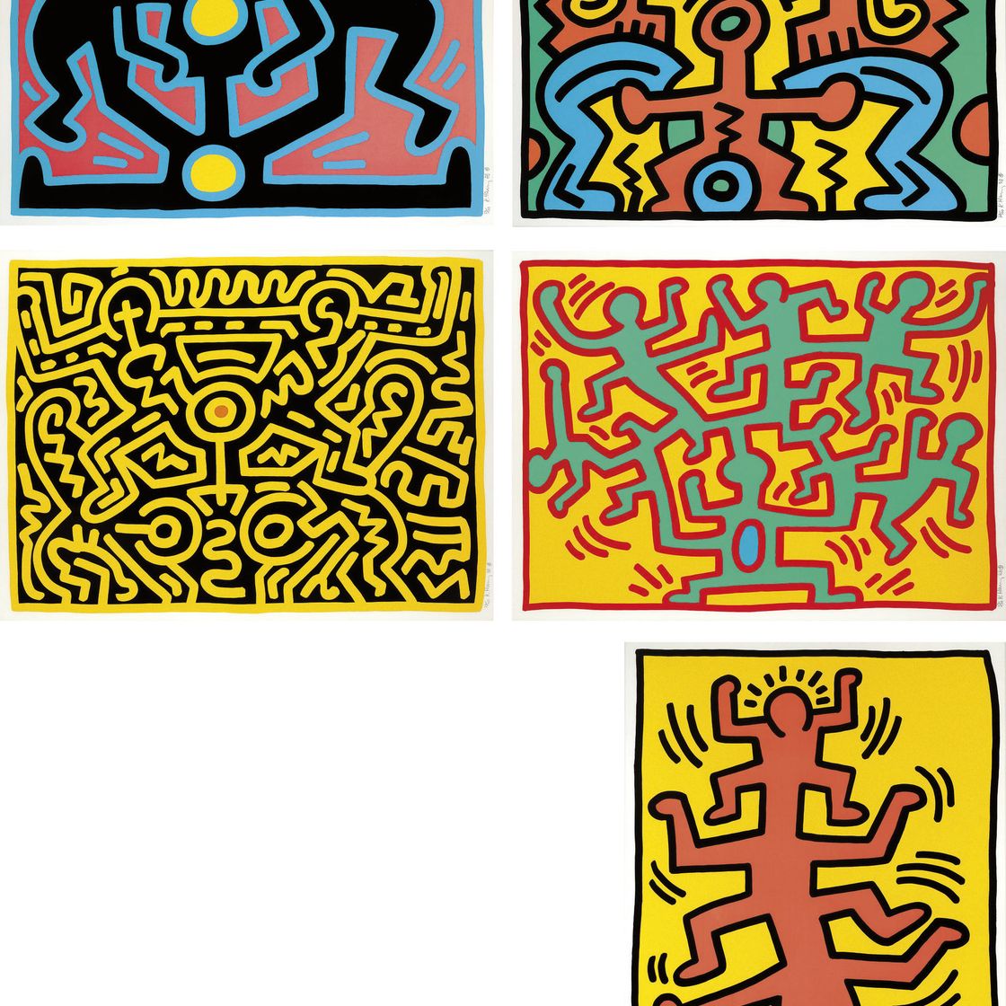 Keith Haring — Растет (L. стр. 88-91)
