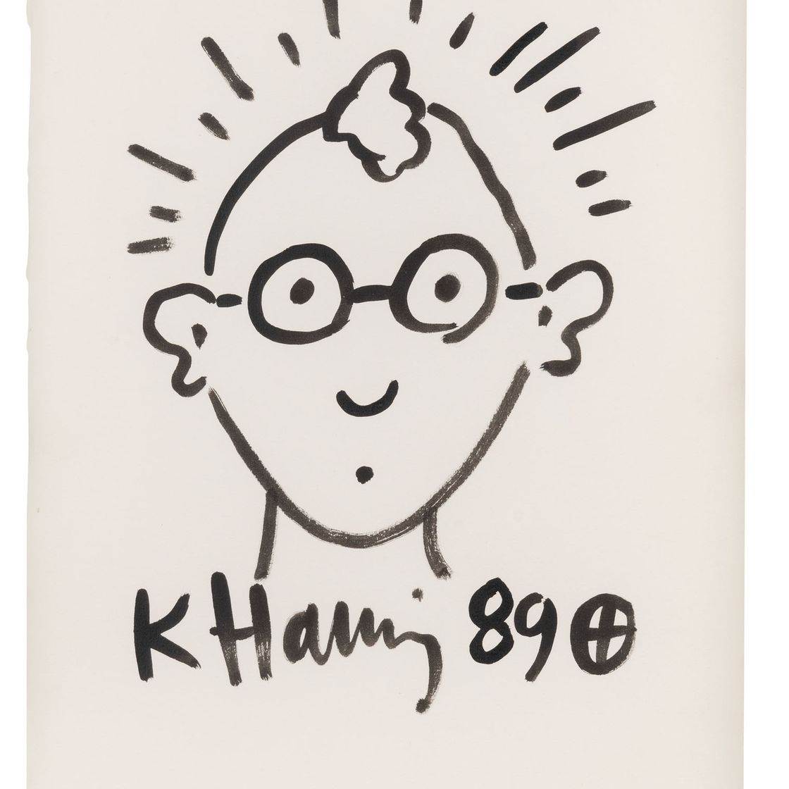 Keith Haring — Автопортрет, изображение 1