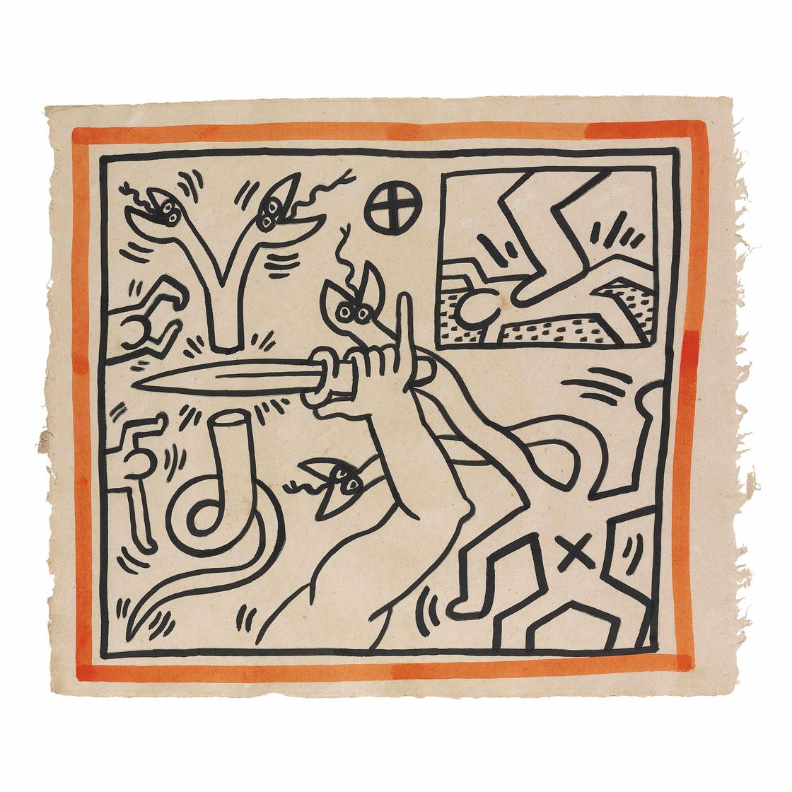 Keith Haring — Без названия