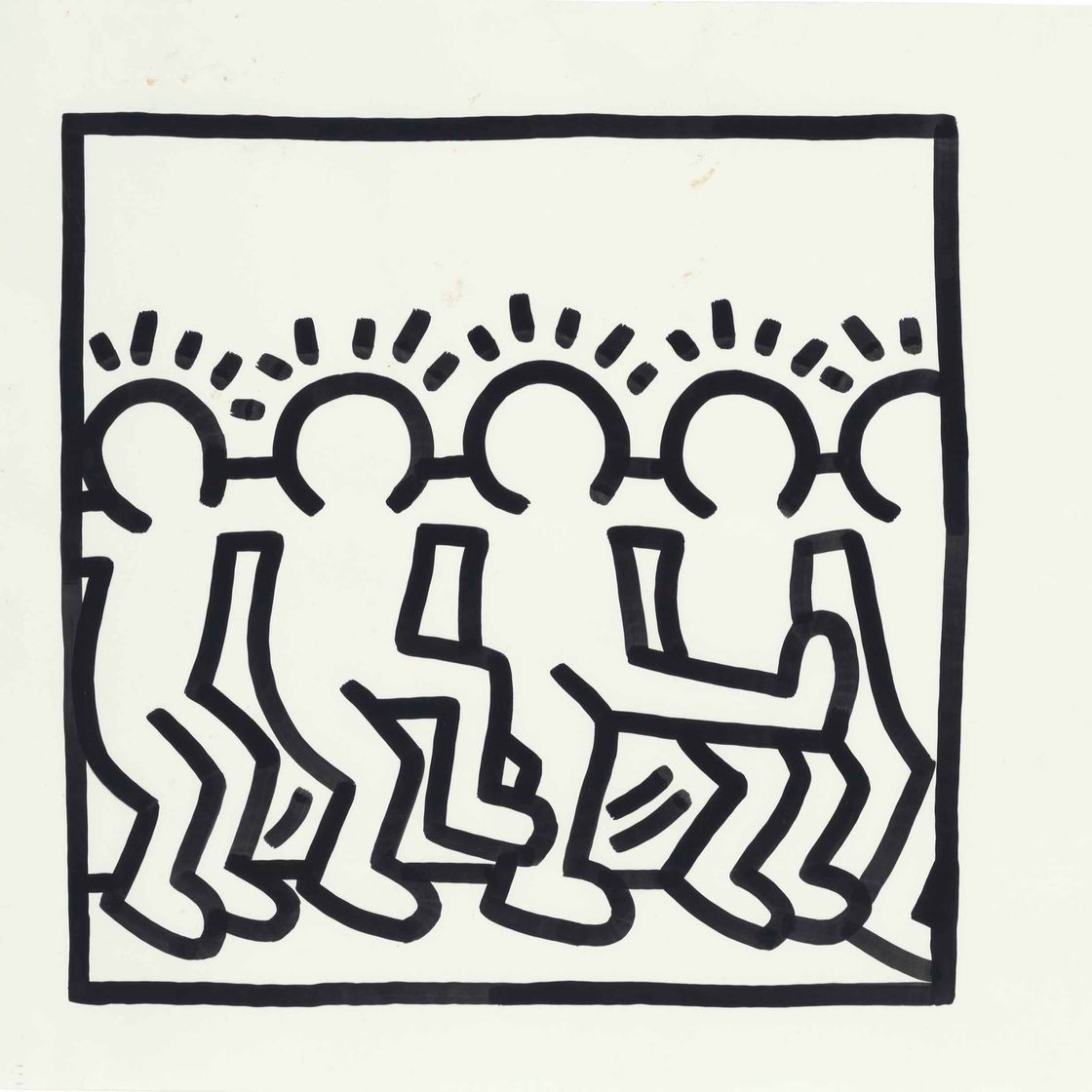 Keith Haring — Без названия