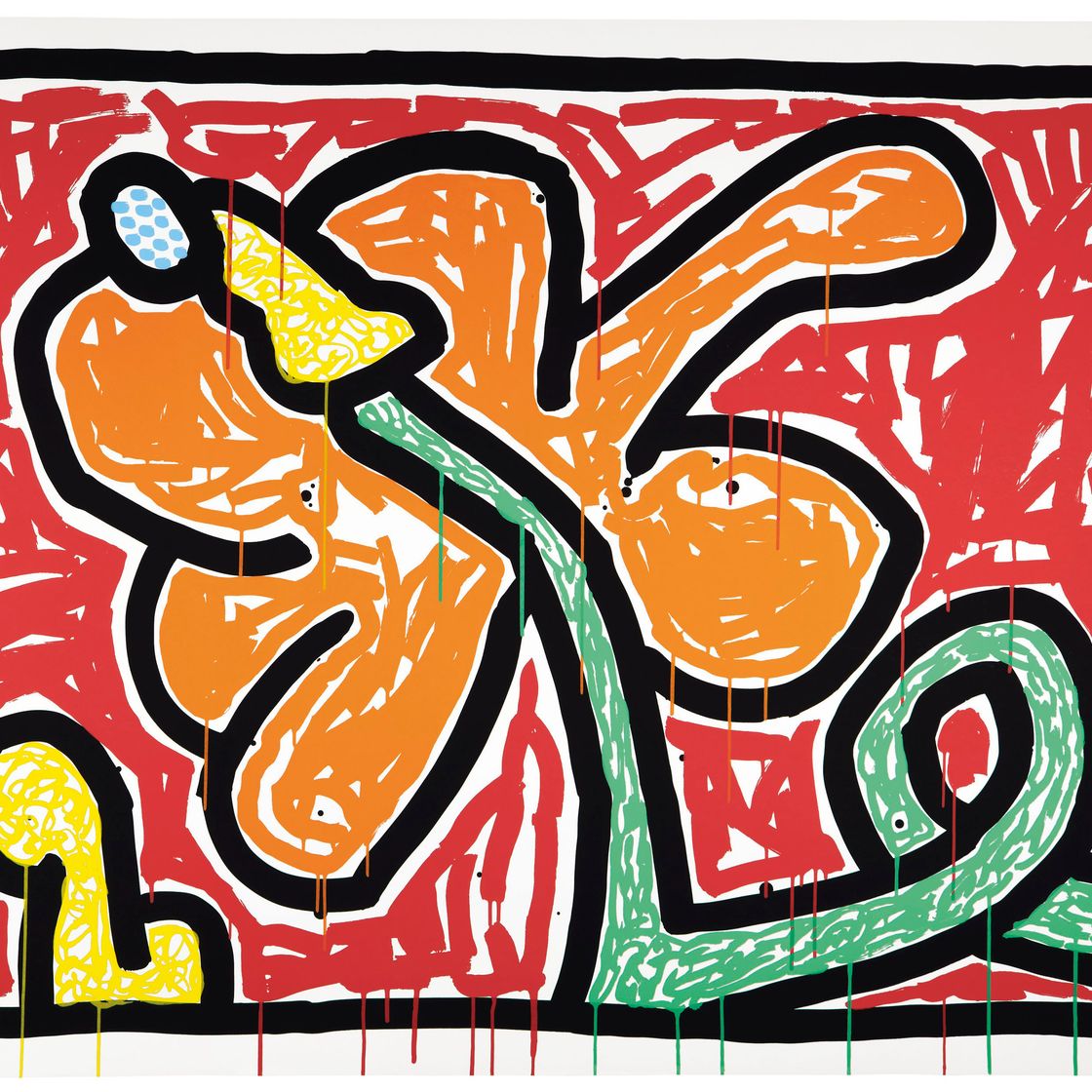 Keith Haring — Цветки 1-5, изображение 2