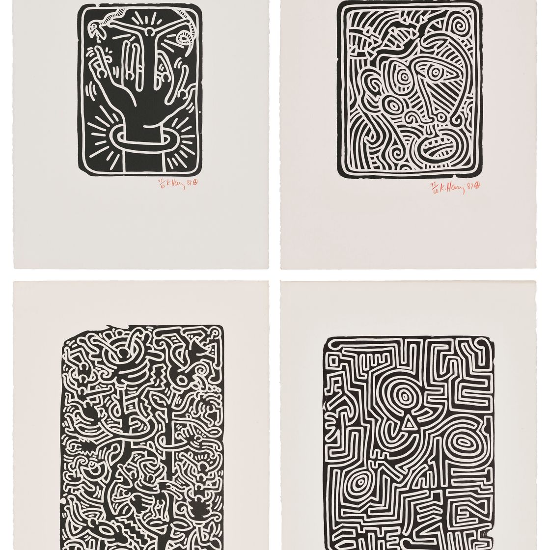 Keith Haring — Камни