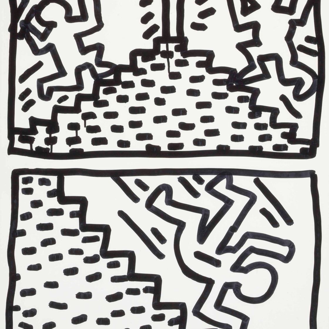 Keith Haring — Без названия