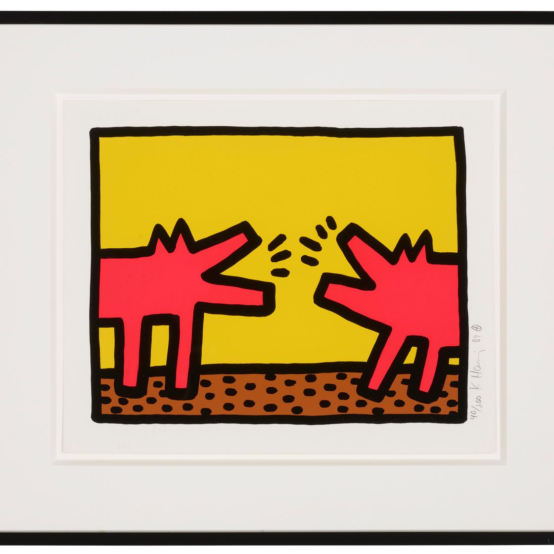 Keith Haring — Pop Shop IV : один отпечаток, изображение 2