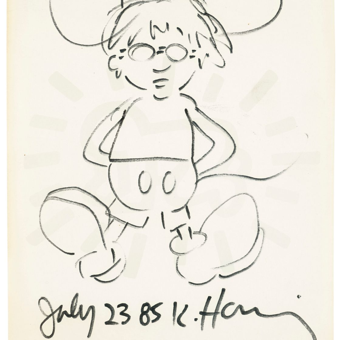Keith Haring — Без названия, изображение 1