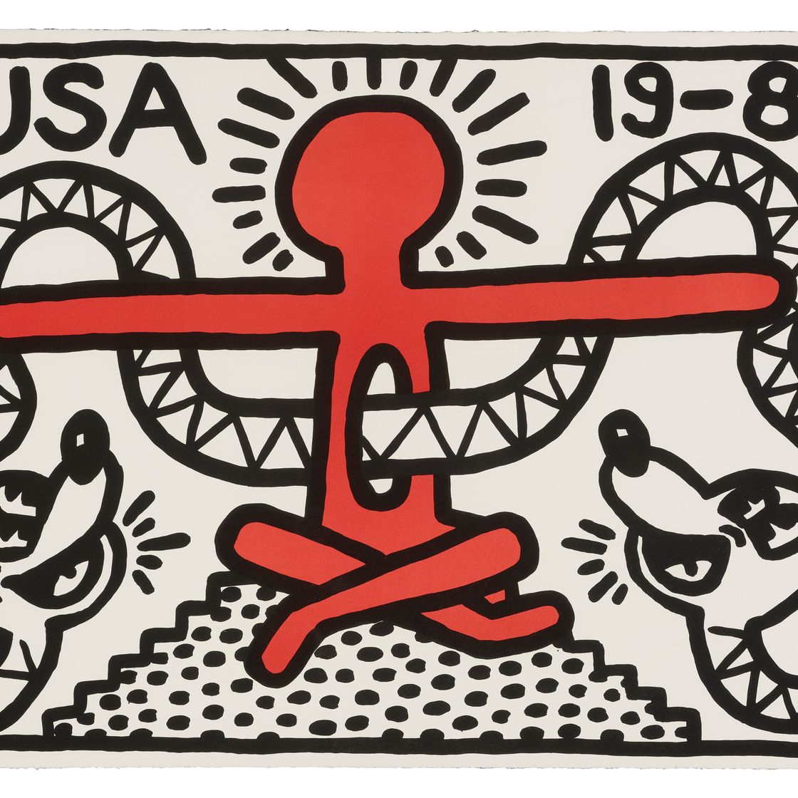 Keith Haring — США 19-82, изображение 1