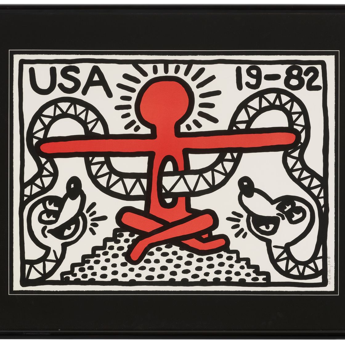 Keith Haring — США 19-82, изображение 2