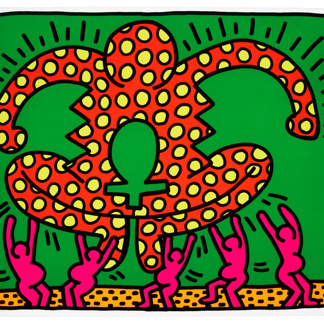 Keith Haring — Набор для лечения бесплодия: один отпечаток