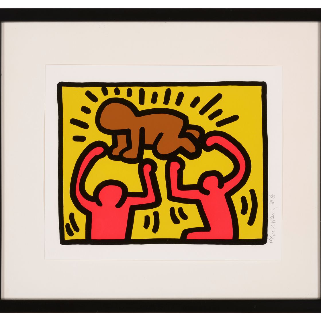 Keith Haring — Pop Shop IV : один отпечаток, изображение 2