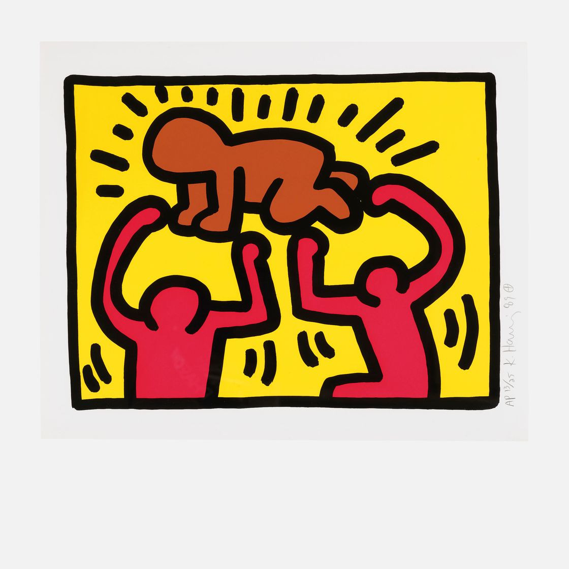 Keith Haring — Магазин поп-музыки IV, изображение 2